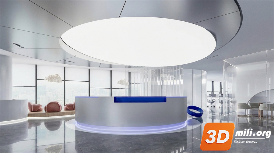 Lobby front desk Skp Files 